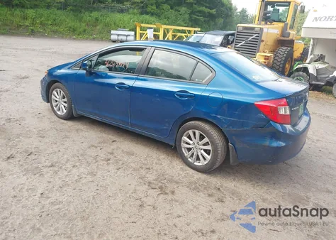 2012 Honda Civic Ex из США, поврежденный, VIN 2HGFB2F81CH532503